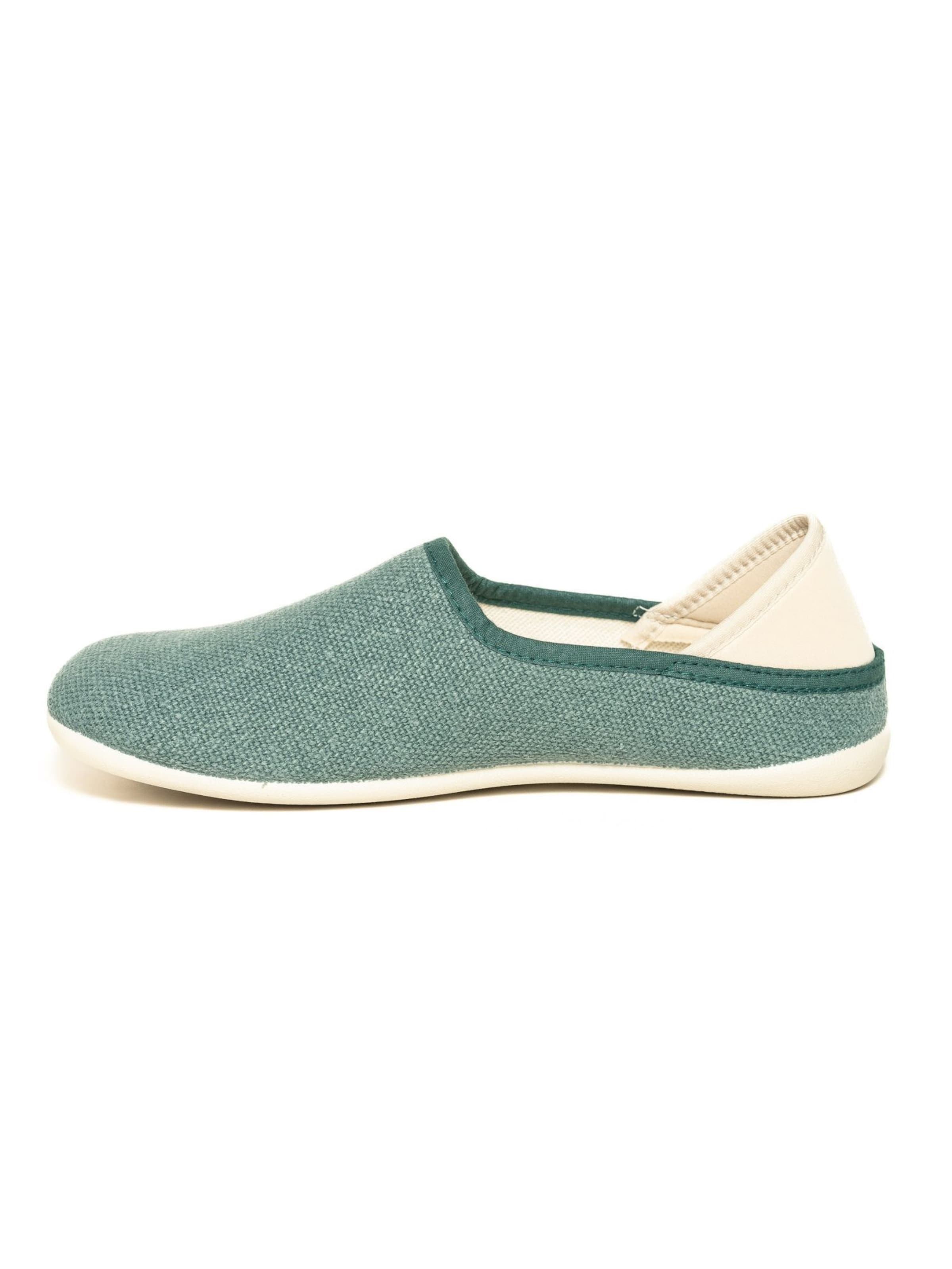 Gottstein Espadrilles 'Espadrille Linen Slip-On'‌‌‌‌‌‌‌ in Grün