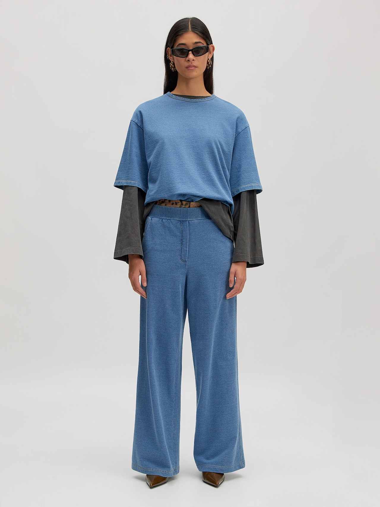 EDITED Neuheiten Shirt 'Enzo' blau