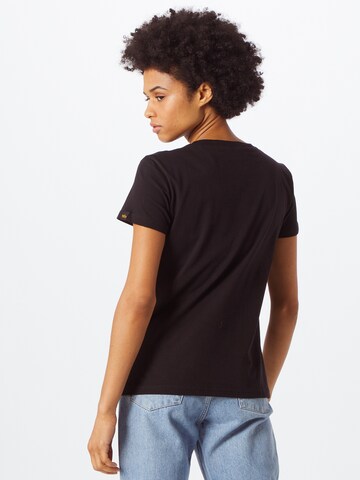 ALPHA INDUSTRIES T-Shirt in Schwarz