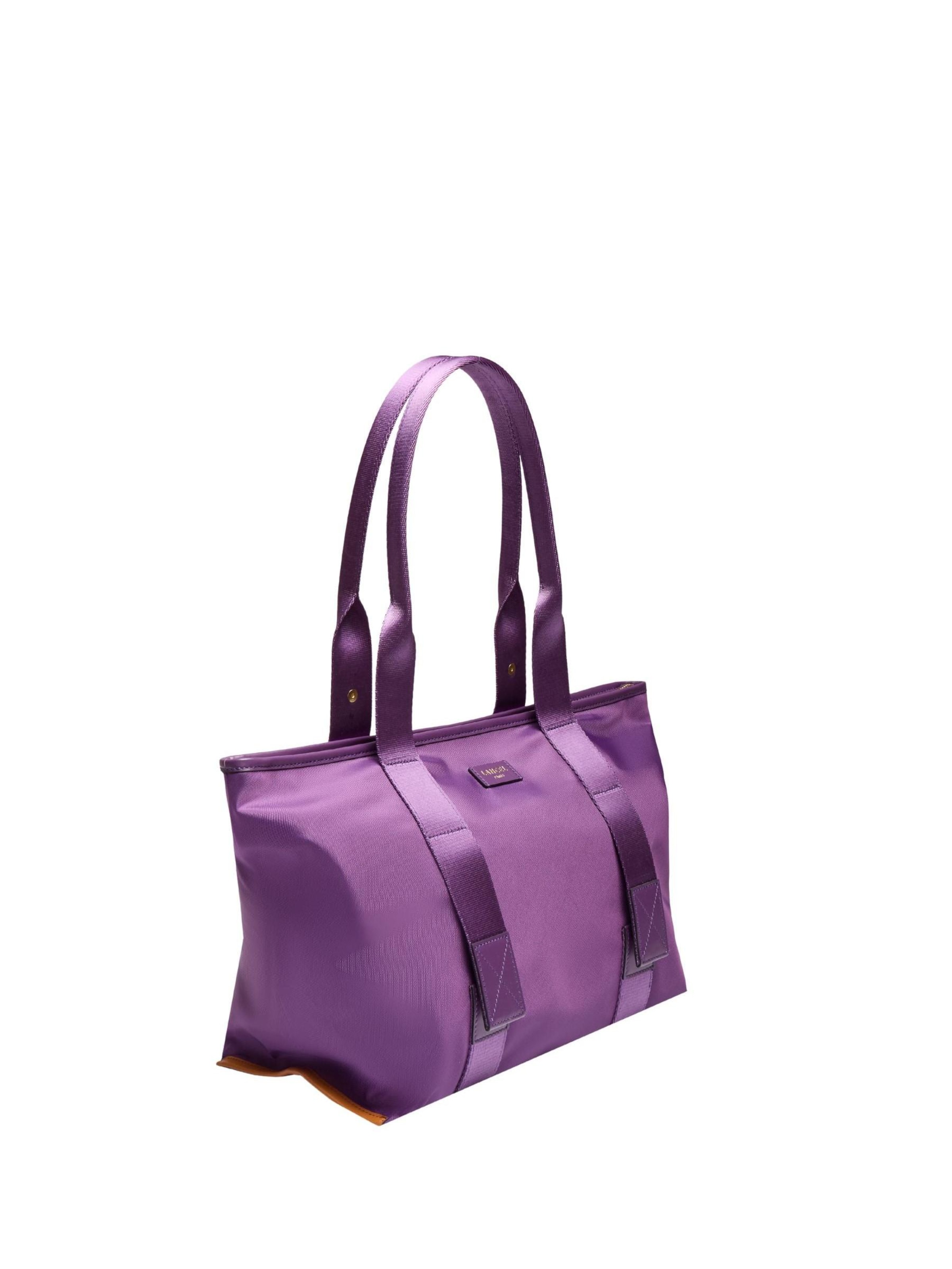 Cabas 'Shopping Mistral Pliable Figue Femme' Lancel en violet