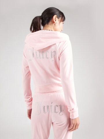 Juicy Couture Кофта на молнии 'Madison' в Ярко-розовый: спереди