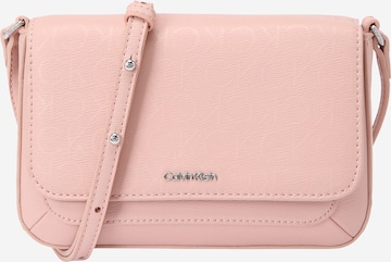 Calvin Klein Taška přes rameno – pink: přední strana