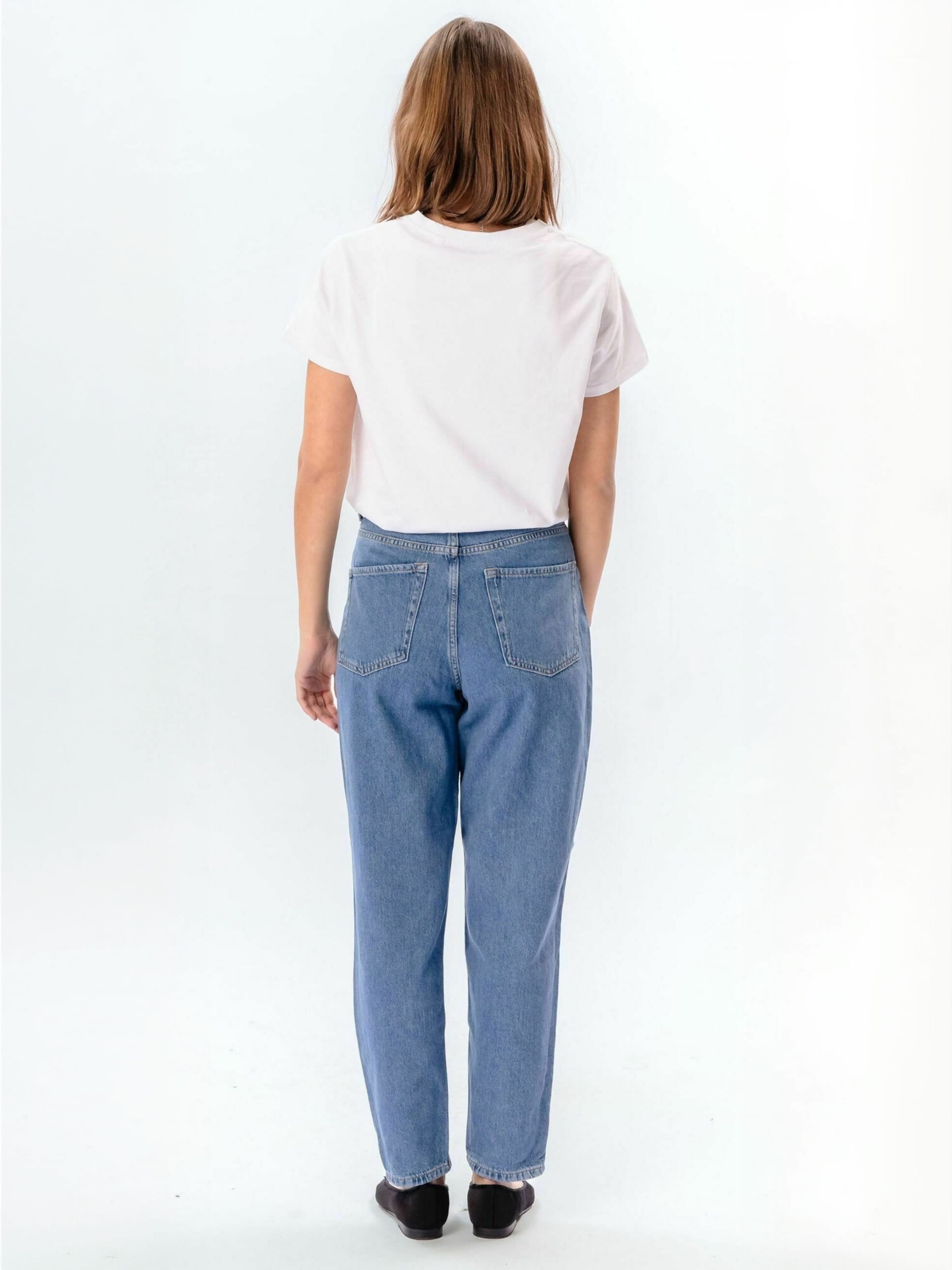 TEESHOPPEN - regular Vaquero ' Mom ' en azul