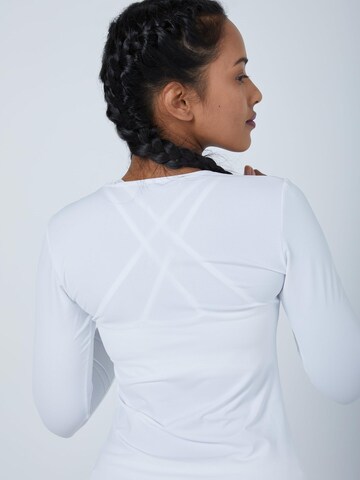 SPORTKIND Funktionsshirt 'Longsleeve Shirt'‌‌‌‌‌‌‌‌‌ in Weiß