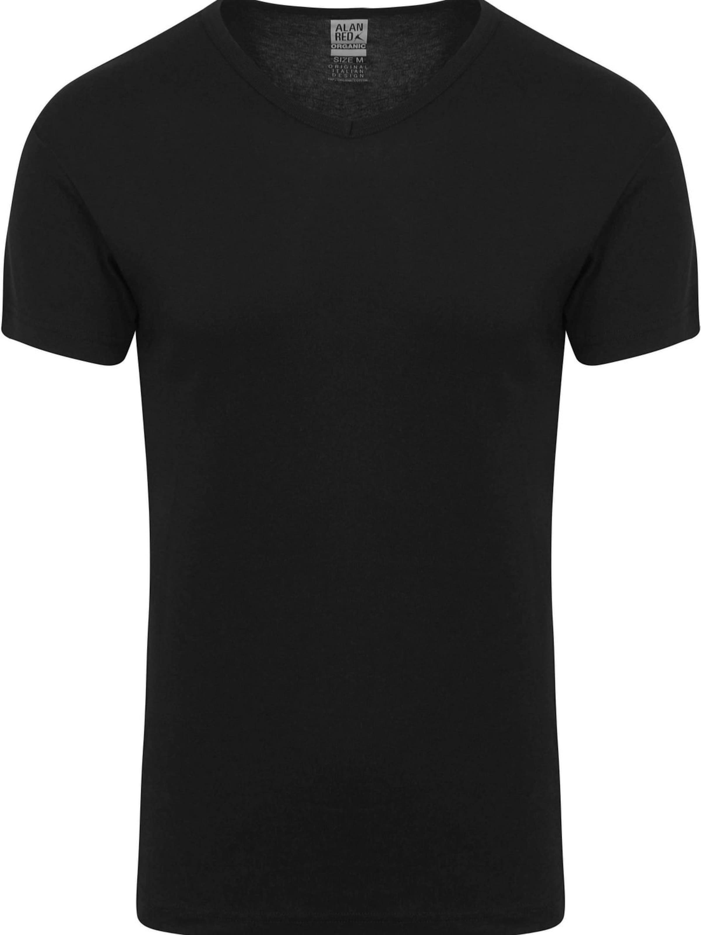 alan red Shirt 'Vancouver' in Black: front