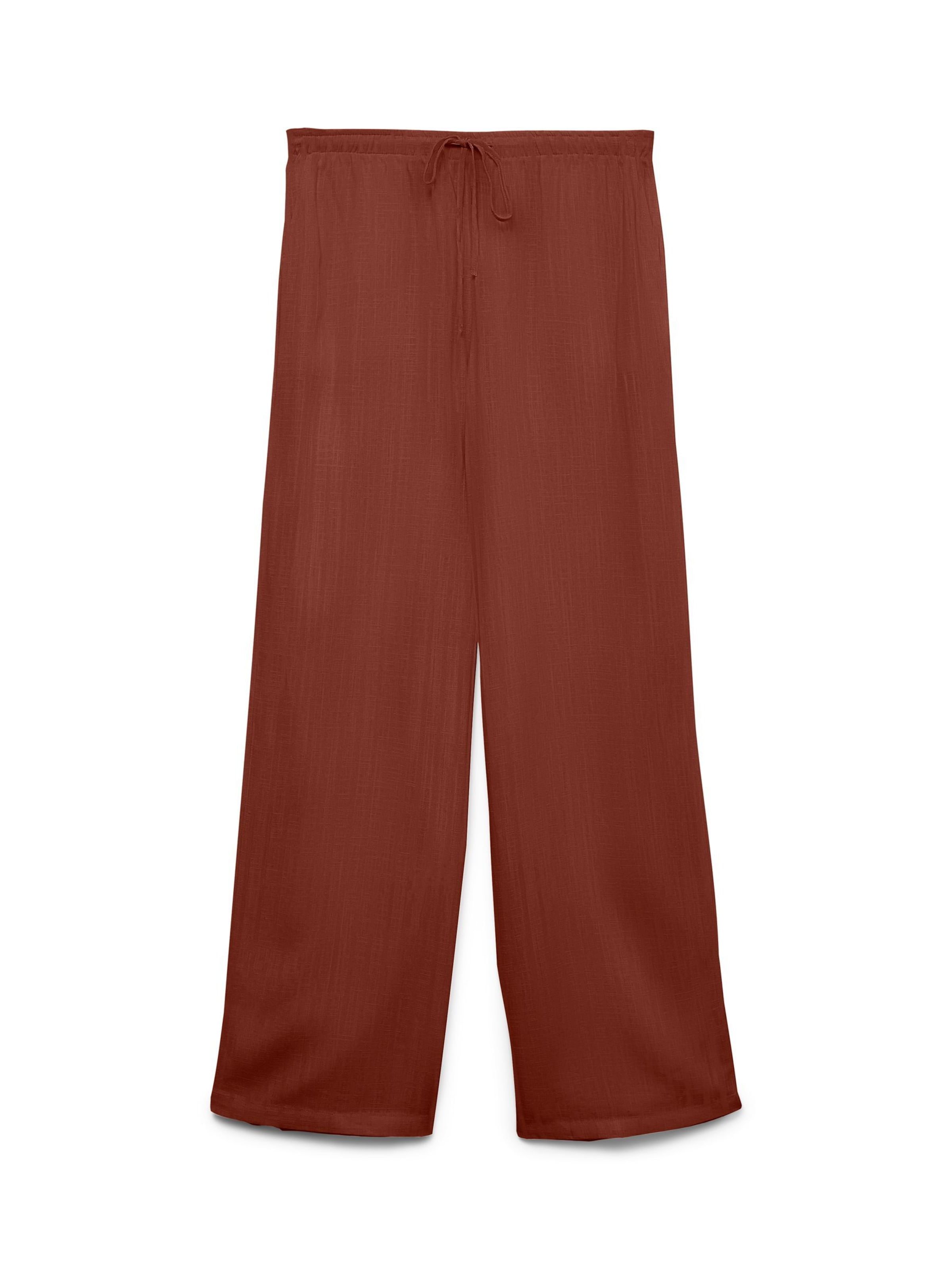 VERO MODA Pants 'VMRosie' in Brown: front