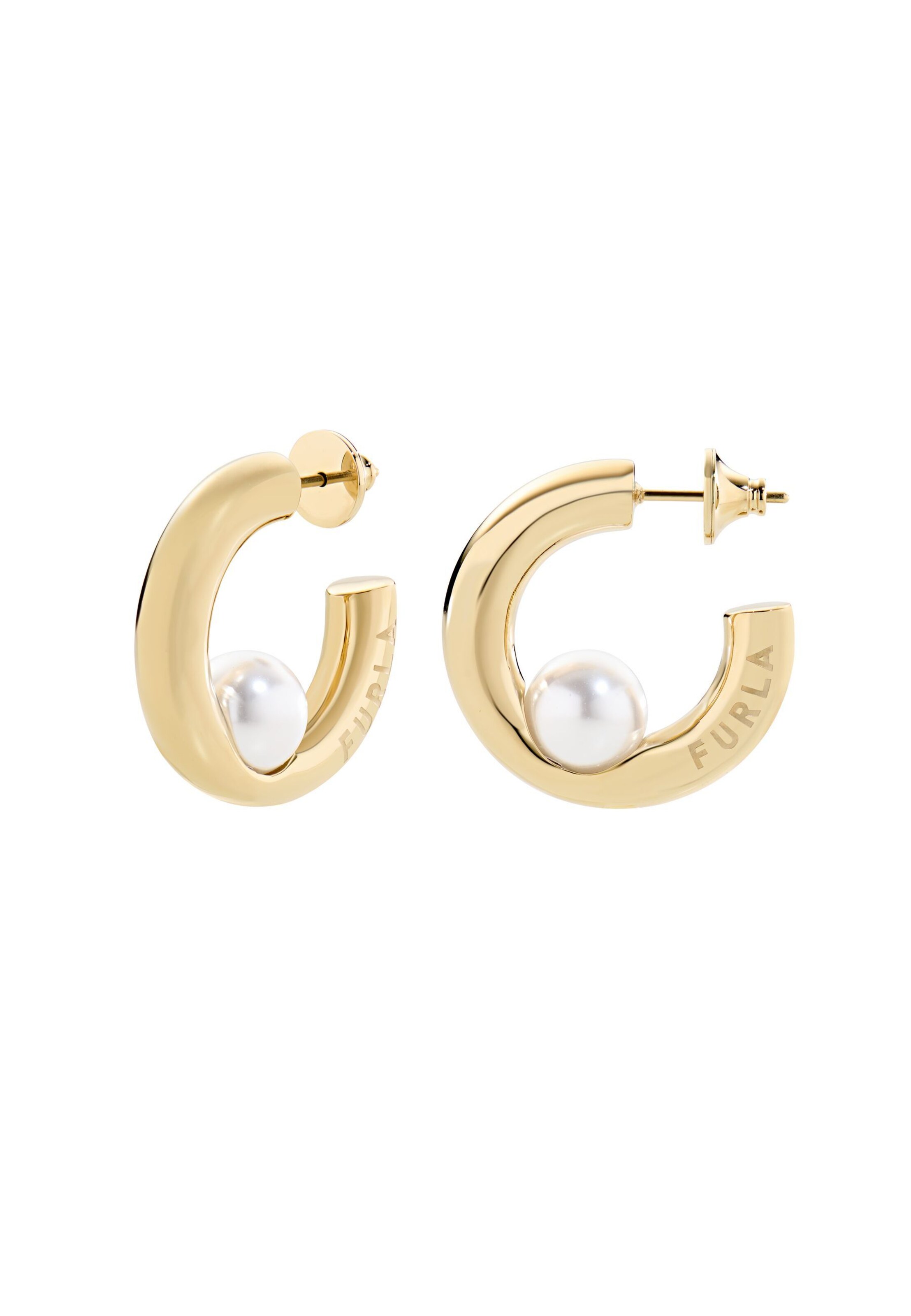 Furla Jewellery Ohrringe 'Piercing' in Gold: Vorderseite