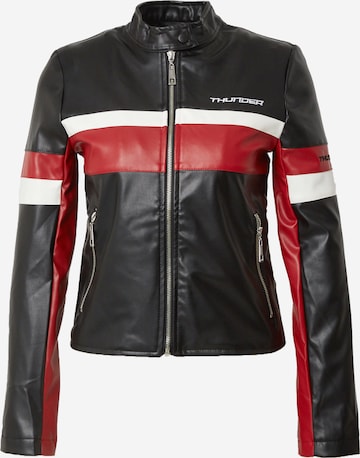 TrendyolPrijelazna jakna - crna boja: prednji dio