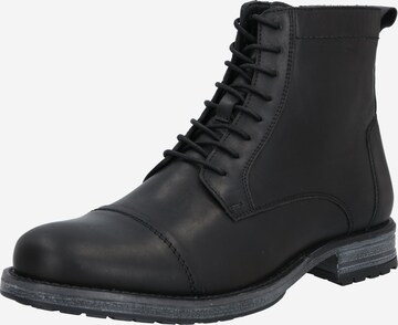 ABOUT YOU Boots 'Carl' in Schwarz: predná strana