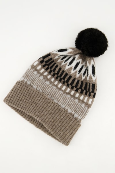 Ulla Popken Beanie in Light brown, Item view