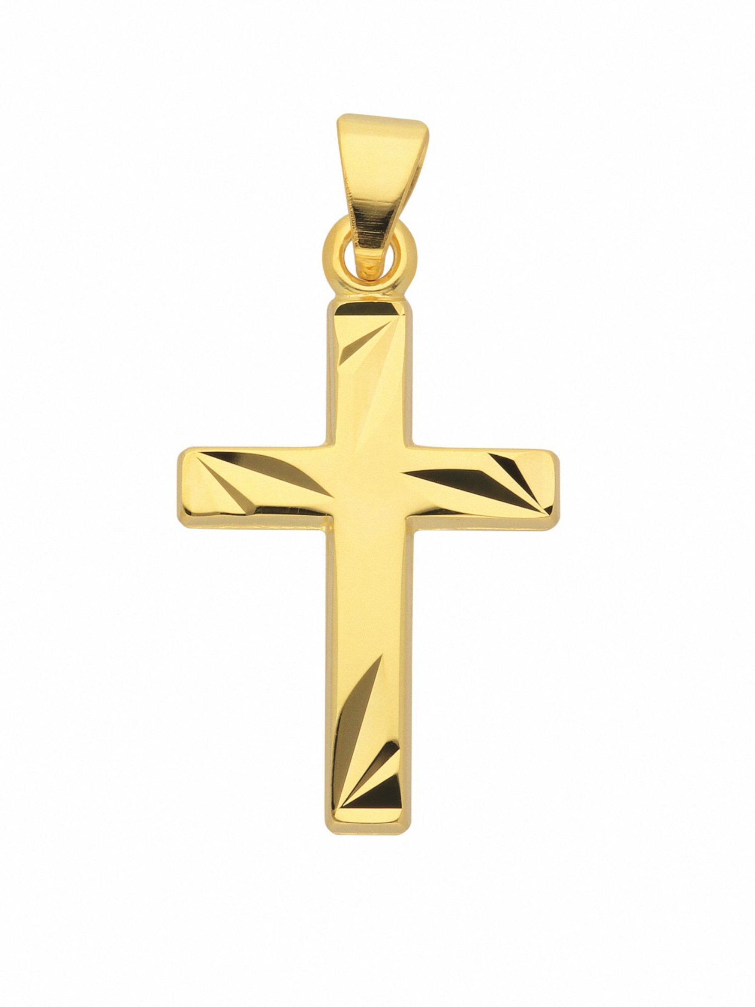 Adelia´s Anhänger in Gold: Vorderseite