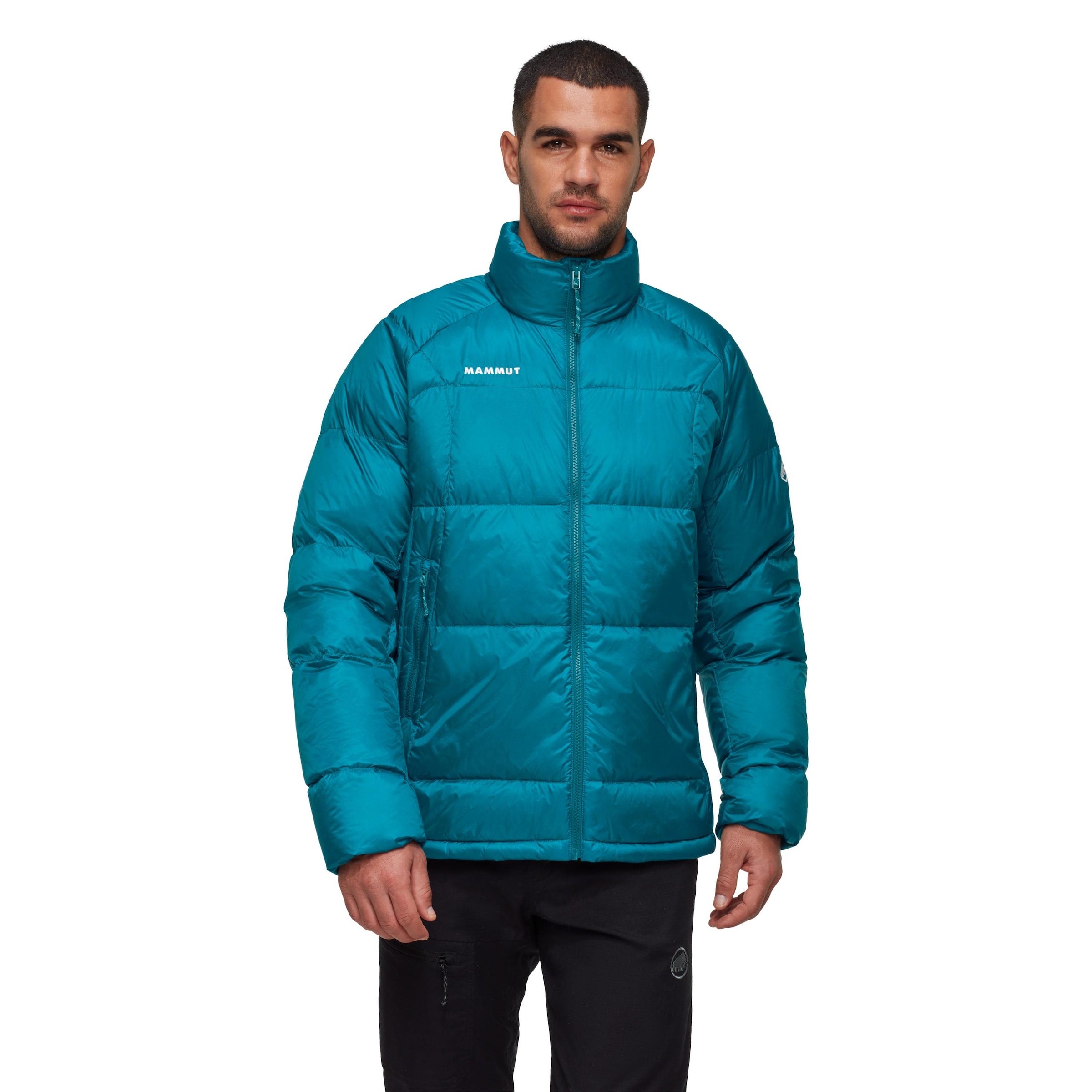 MAMMUT Funktionsjacke 'Glacier Glow' in Blau: Vorderseite
