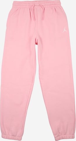 Jordan Zúžený Kalhoty 'BRKN FLC' – pink: přední strana