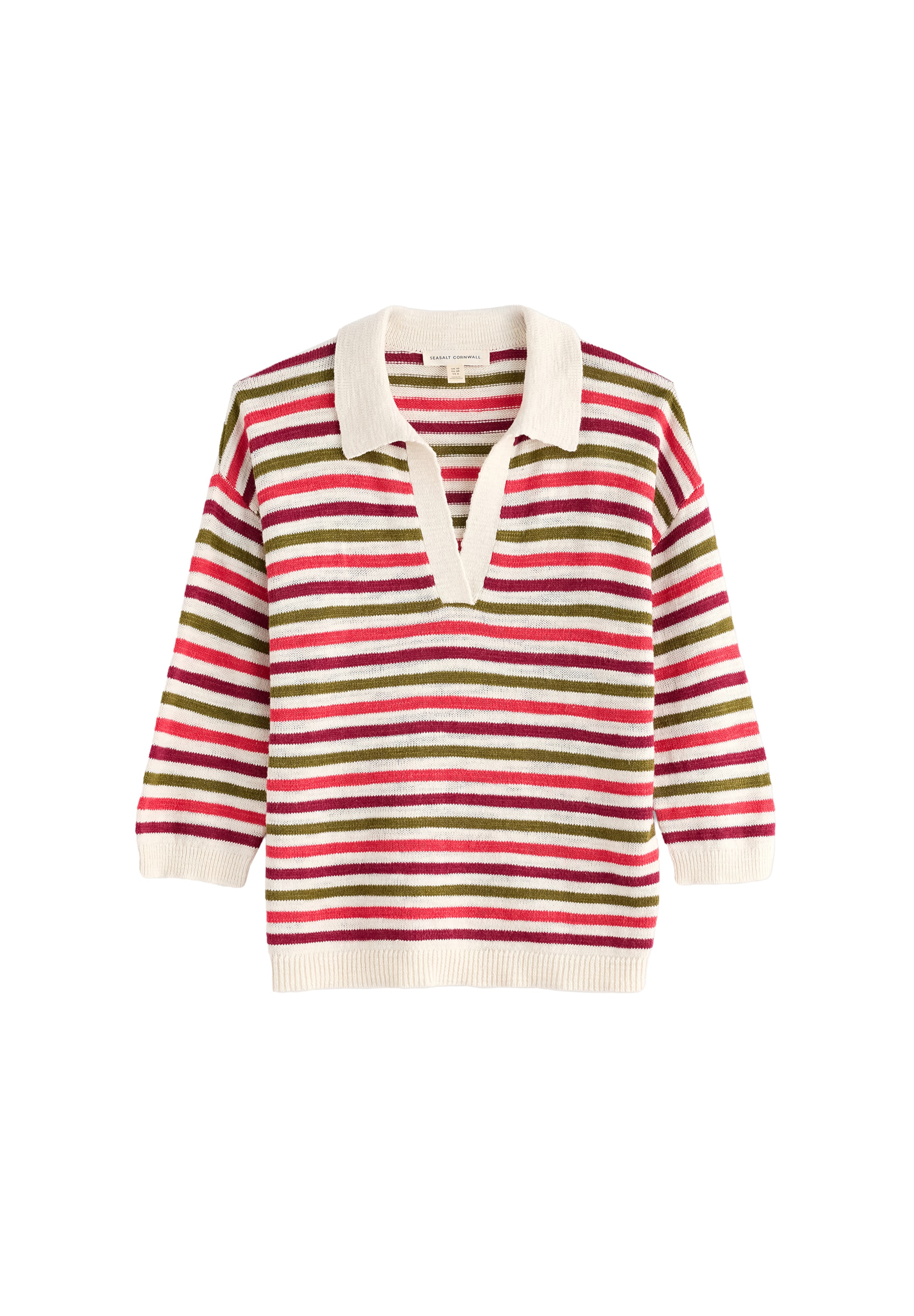 Pullover 'Gwynver' di Seasalt Cornwall in rosa: frontale