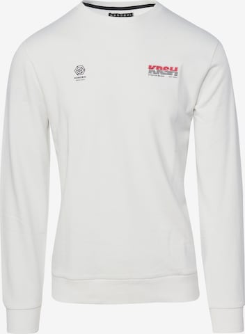 KOROSHI Sweatshirt i hvit: forside