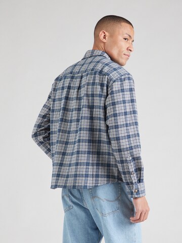 Abercrombie & Fitch Regular fit Button Up Shirt in Blue