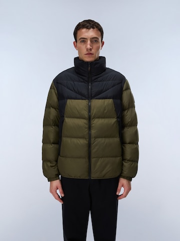 NAPAPIJRI - Chaqueta de entretiempo 'A-Molveno Stand' en verde: frente