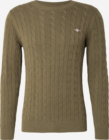 GANT Neulepaita värissä vihreä: etupuoli