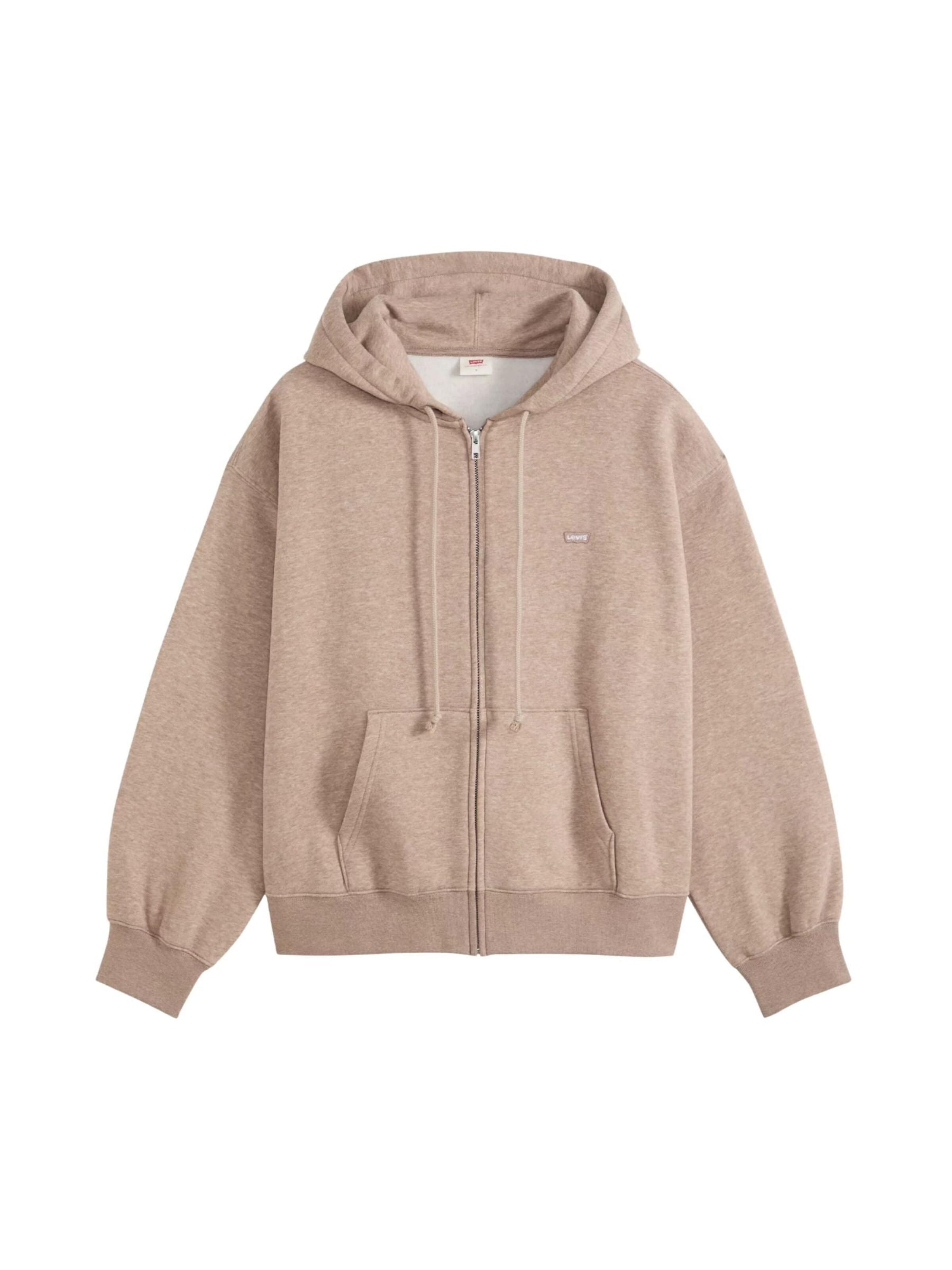 LEVI'S ® Sweatshirt 'LEVI'S EVERYDAY FUUL ZIP HODDIE FELPA'‌ in M in beige, Produktansicht