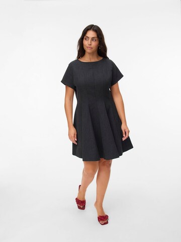 Robe 'VMBestie' Vero Moda Curve en gris : devant