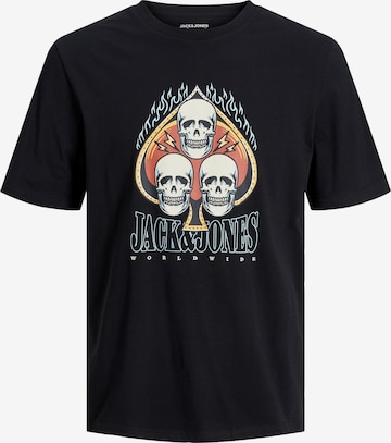 JACK & JONES T-shirt 'Heavens' i svart: framsida