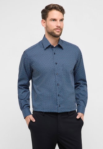 ETERNA Comfort fit Zakelijk overhemd ' COMFORT FIT ' in Blauw: voorkant