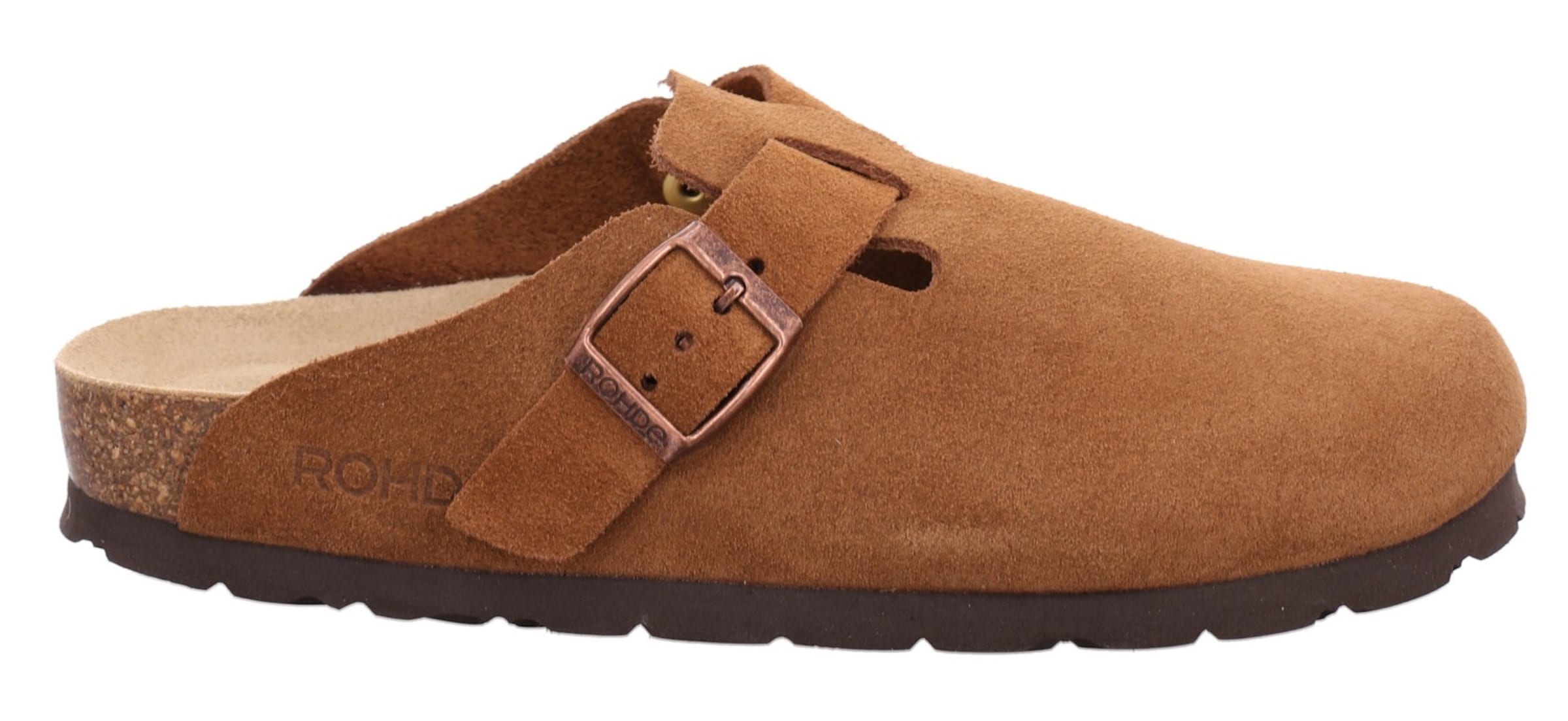 ROHDE Mules in Brown: front