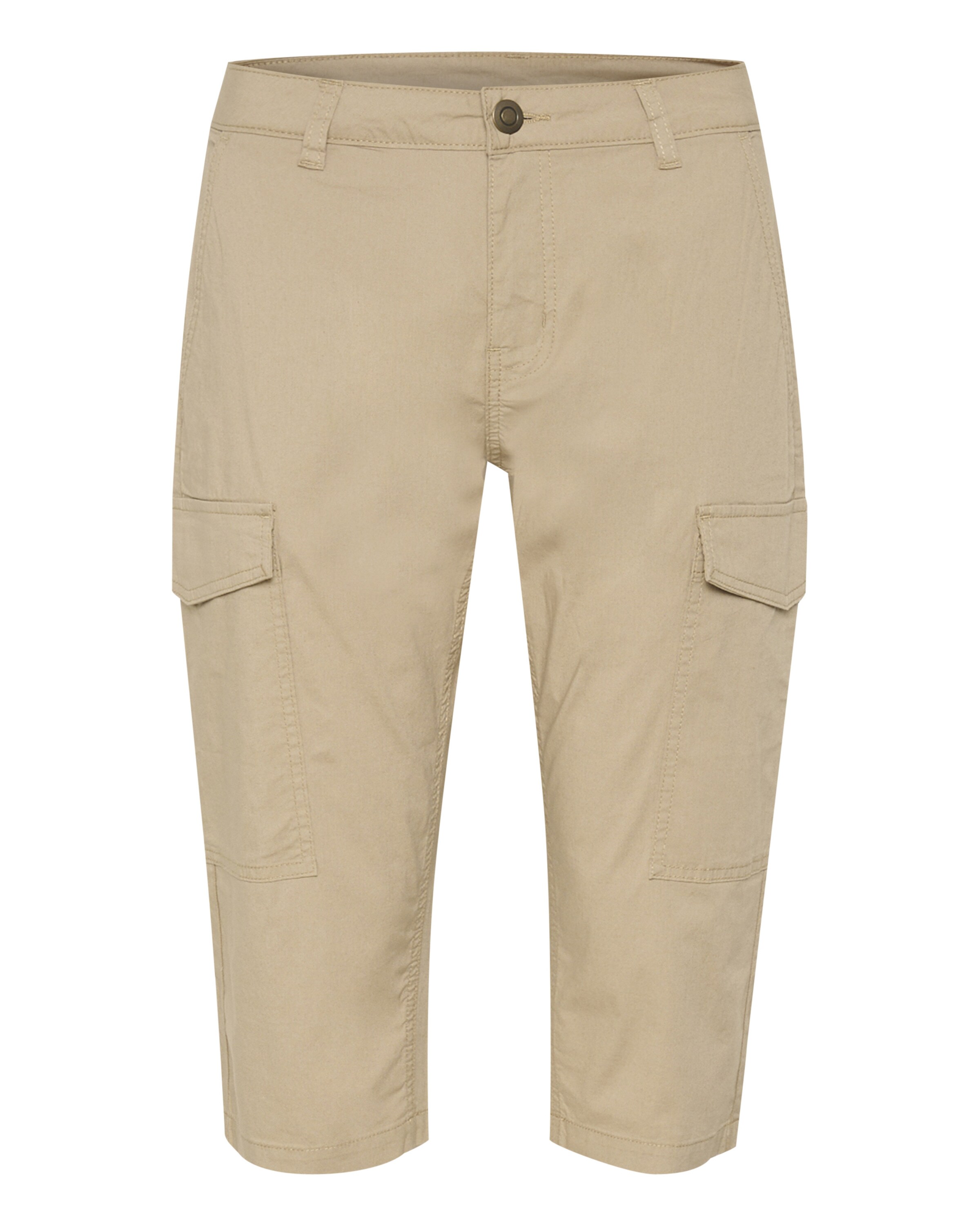 CULTURE regular Bukser i beige: forside