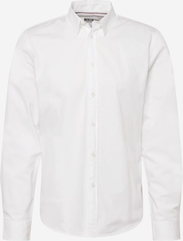 BIG STAR Slim fit Overhemd 'Missisipi' in Wit: voorkant