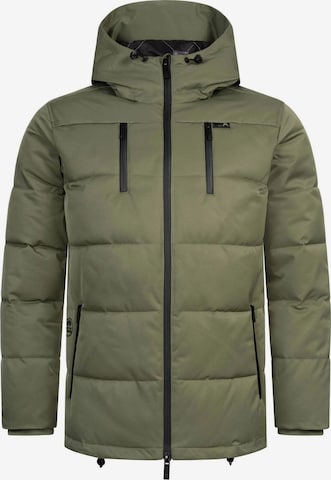 Arctic Seven Winter jacket 'AS455' in Green: front
