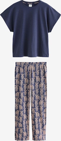mėlyna Next Pižama: priekis