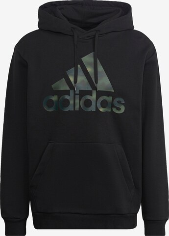 ADIDAS SPORTSWEAR Sportsweatshirt in Schwarz: predná strana