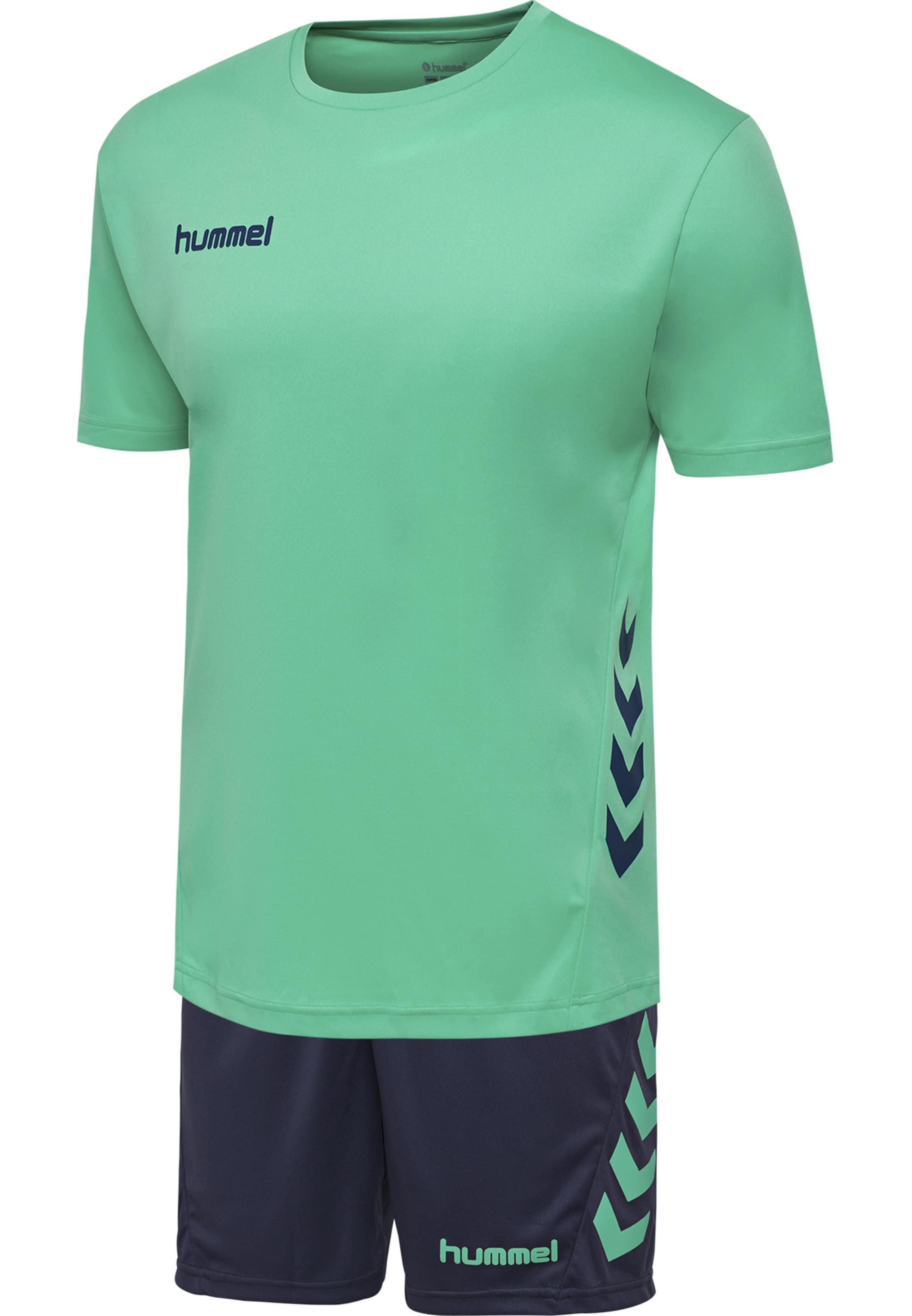 Hummel Træningsdragt i blå: forside