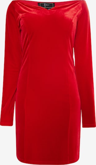 faina Robe de cocktail en rouge, Vue avec produit