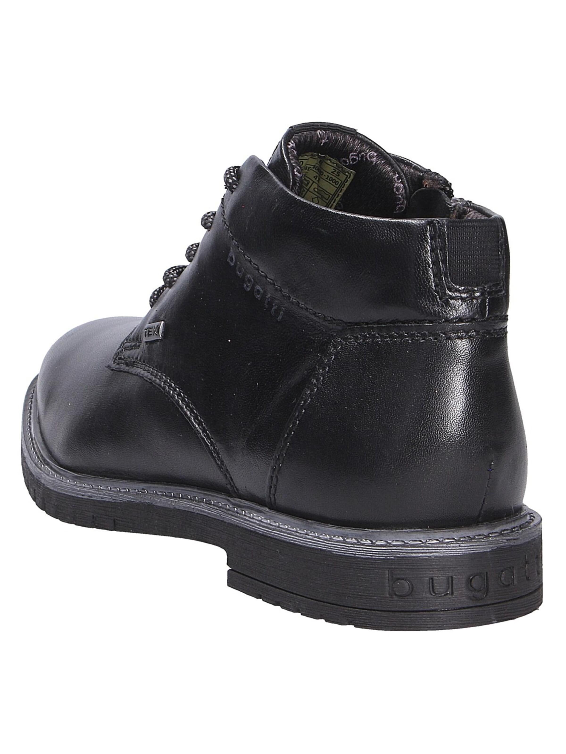 bugatti Lace-Up Boots in Black