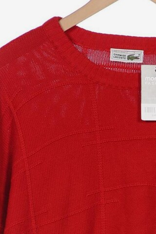LACOSTE Pullover XXL in Rot