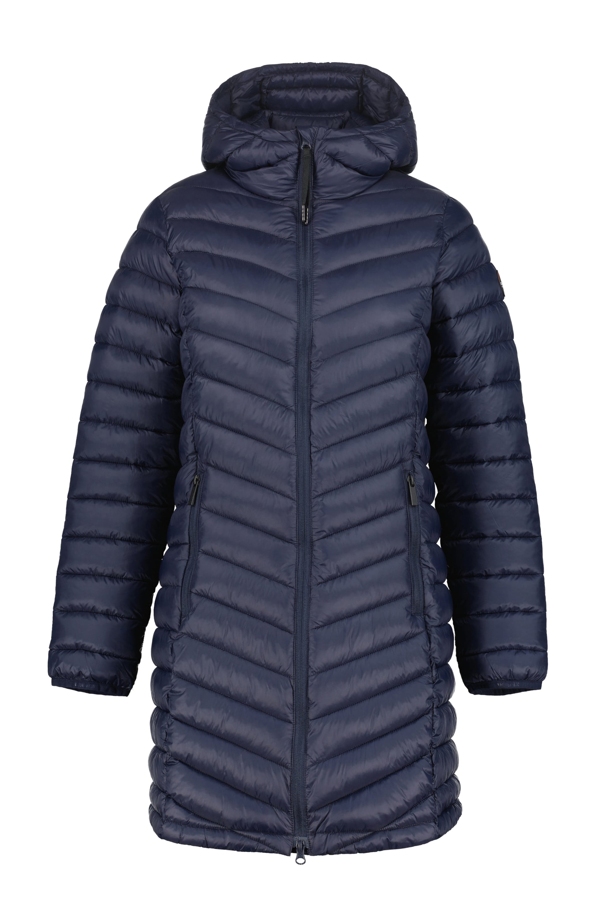 ICEPEAK Jacke  ' VINTON ' in Blau: Vorderseite