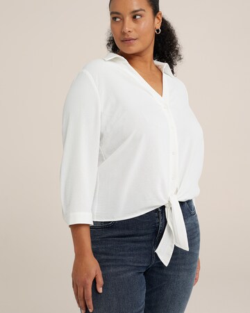 Camicia da donna di WE Fashion in bianco