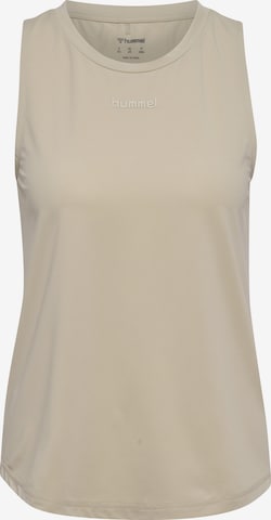 Haut de sport Hummel en gris : devant