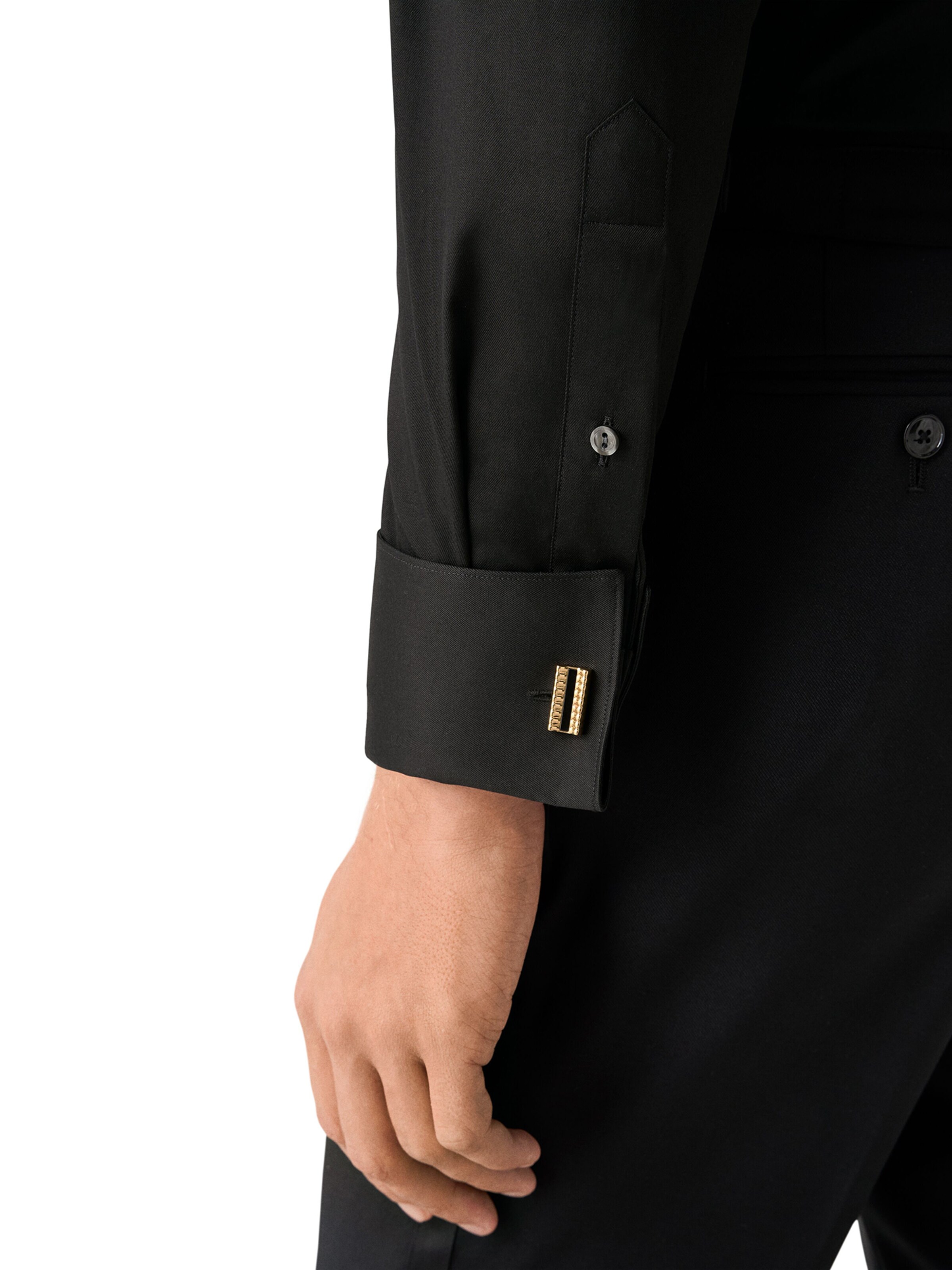 ETON Slim Fit Paita värissä musta