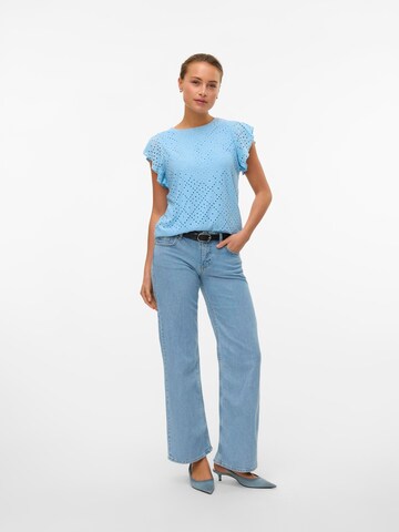 VERO MODA Blouse 'VMTassa' in Blauw