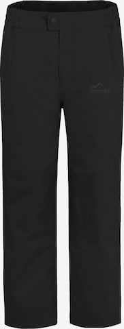 normani Regular Athletic Pants 'Deltana' in Black: front