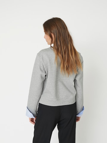 co'couture Collegepaita 'Daniella' värissä harmaa