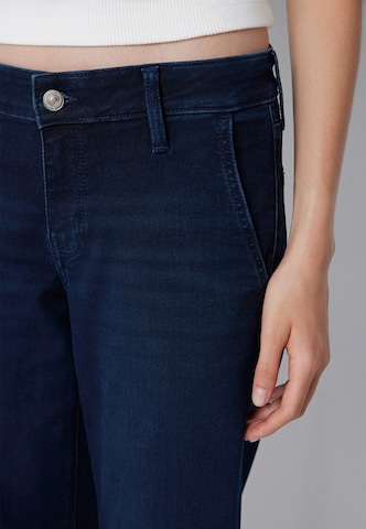 évasé Jean 'VIVECA' Mavi en bleu
