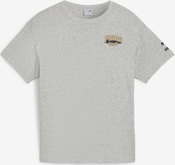 T-Shirt PUMA en gris : devant