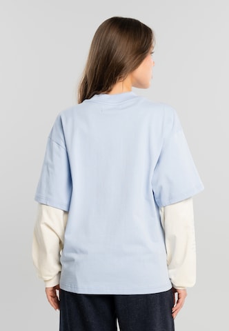 Maglietta di Another Cotton Lab in blu