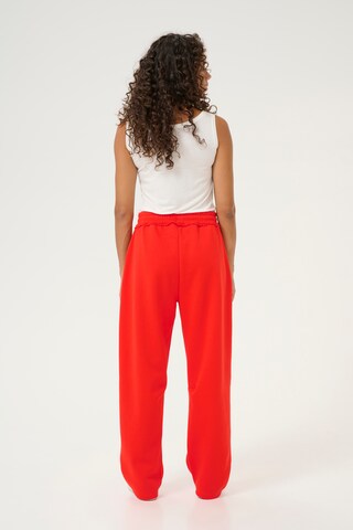 Loosefit Pantalon CULTURE en rouge