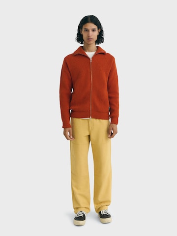 Thinking MU Strickjacke 'Ekaiz' in Orange