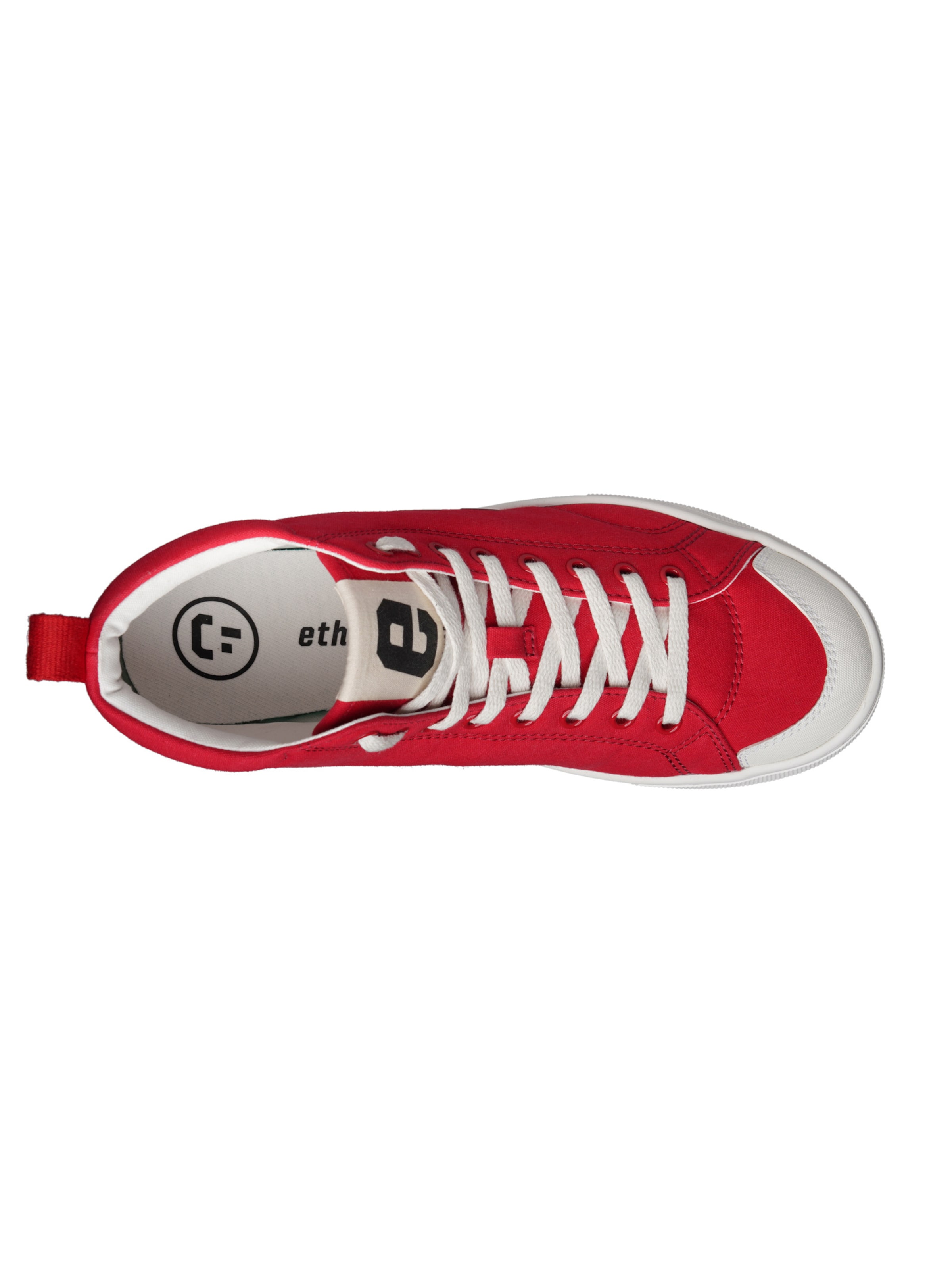 Ethletic Sneakers hoog in Rood