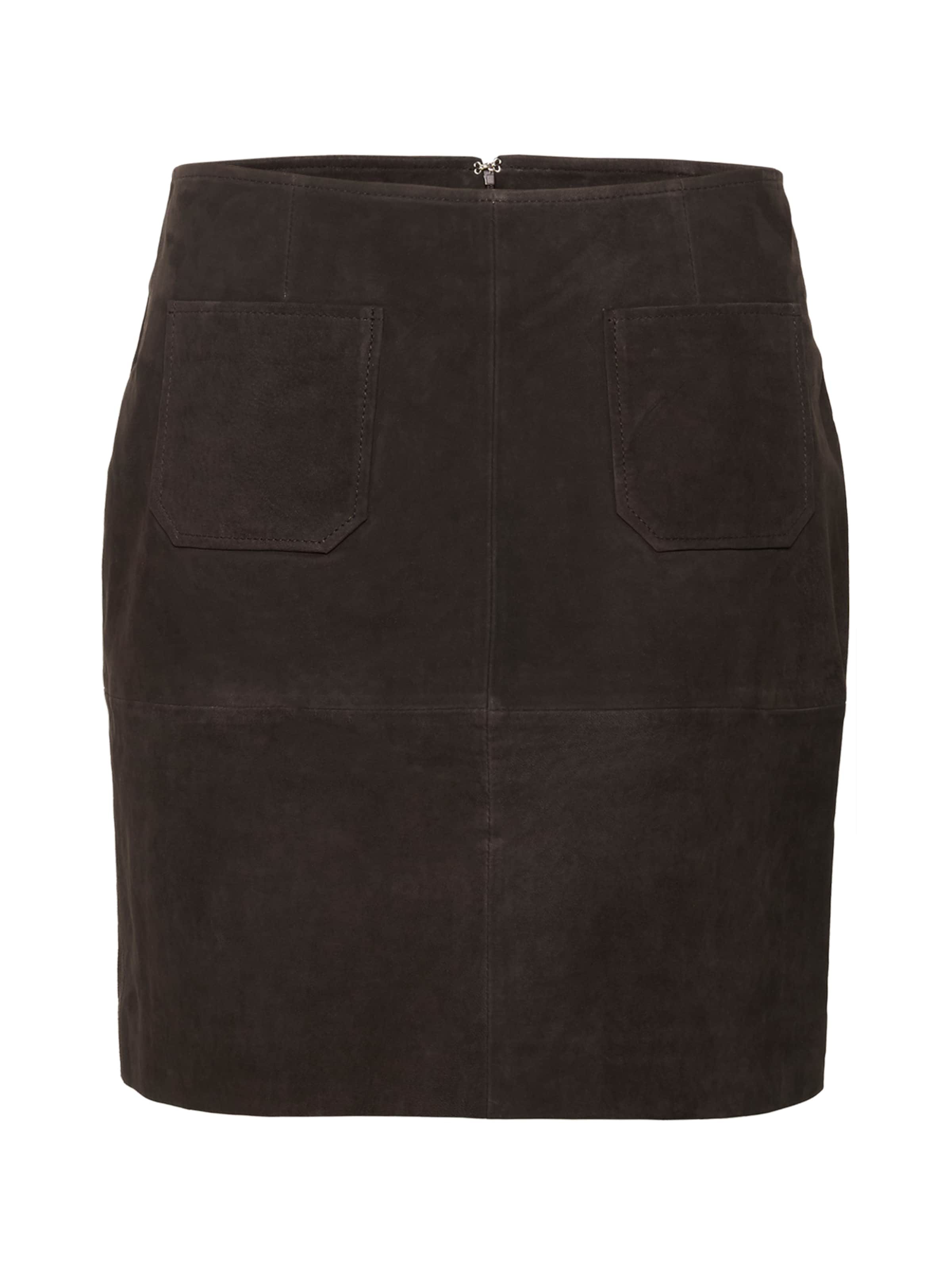 Kaffe Φούστα σε μαύρο: μπροστά